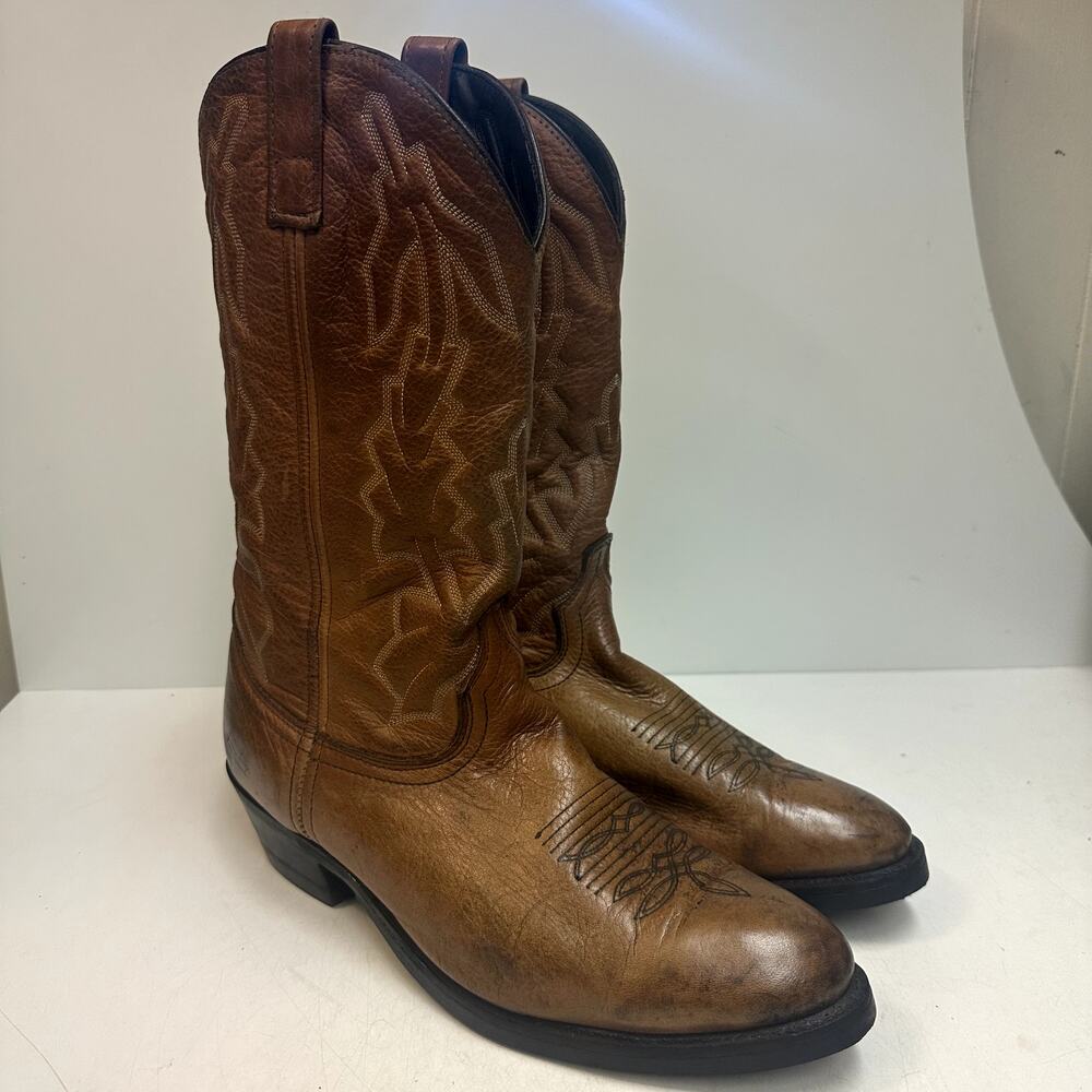 X FULLY RESOLED 13" Laredo Jacksonville Men's 68372 Western Boots 11 Extra Wide